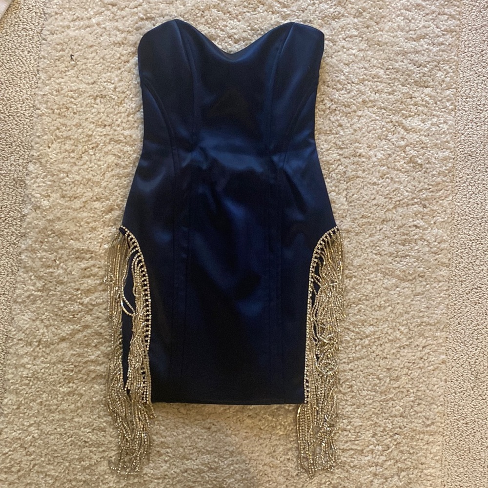 Navy oh polly dress
